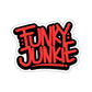 Funky Junkie Sticker - FunkyJunkieCo
