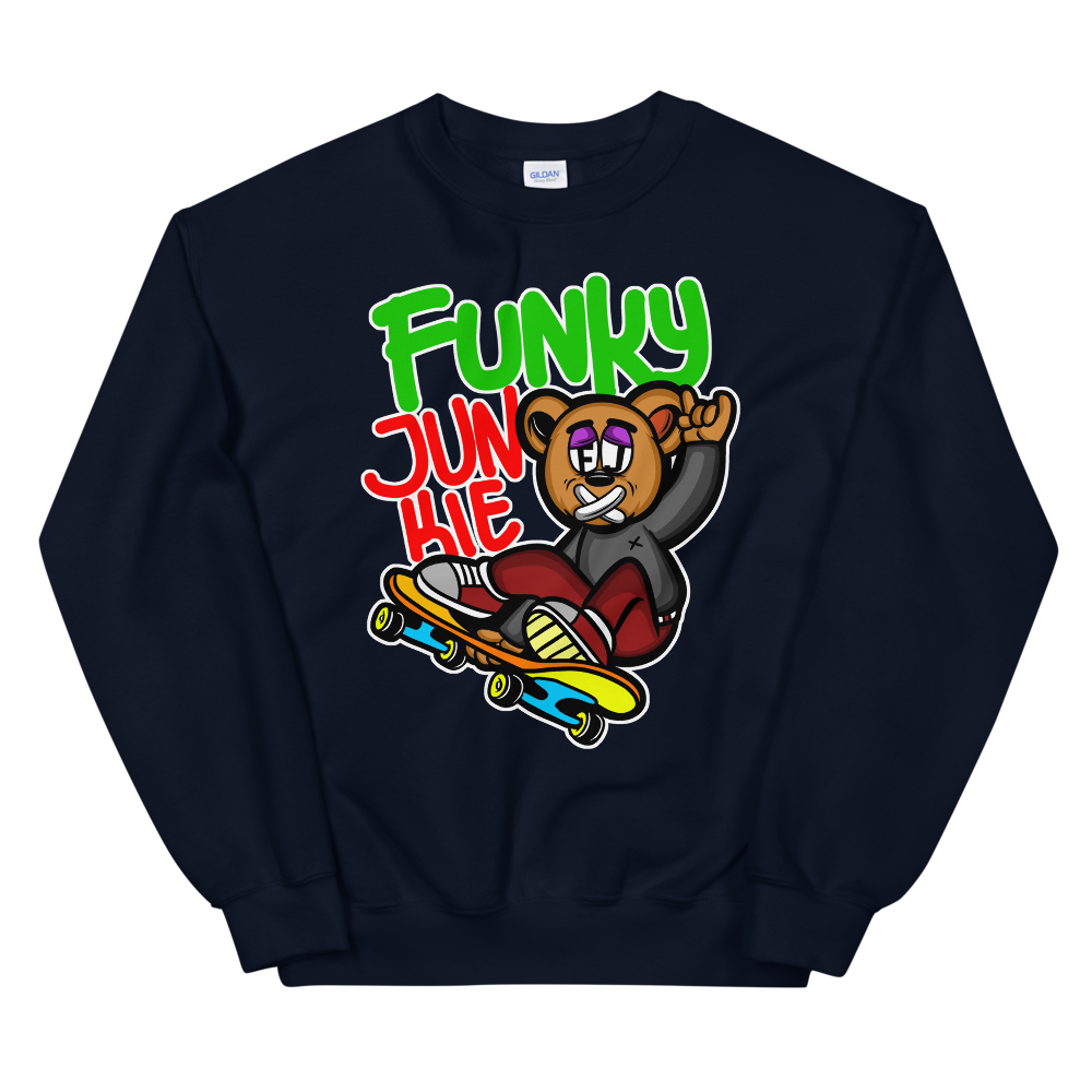 Skater Junkie Sweatshirt - FunkyJunkieCo